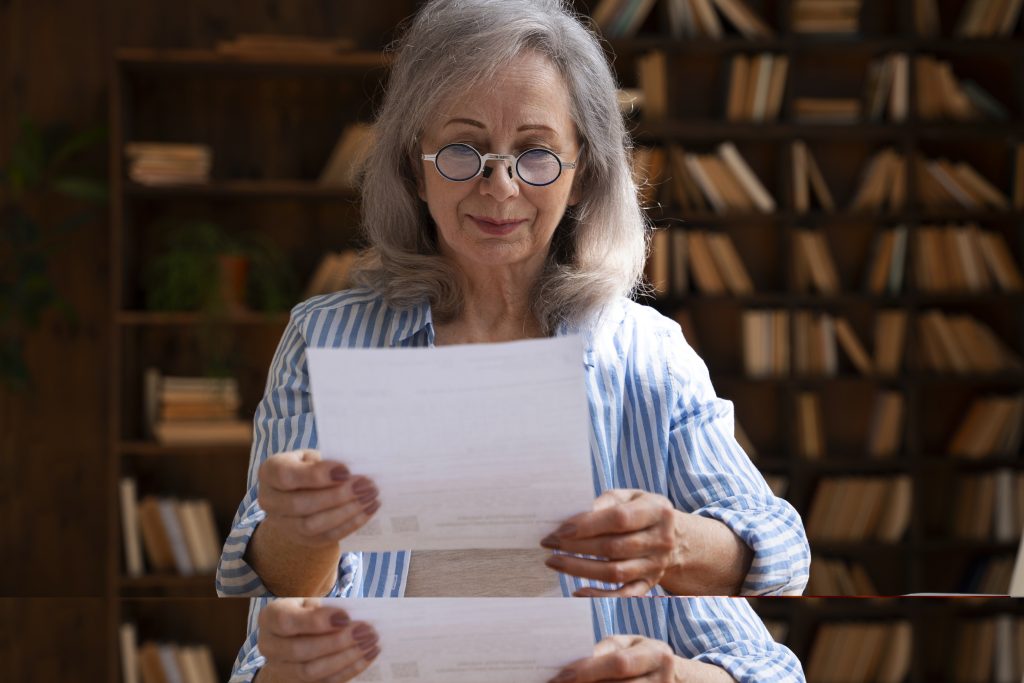 Financial adviser providing a pension review in Norfolk